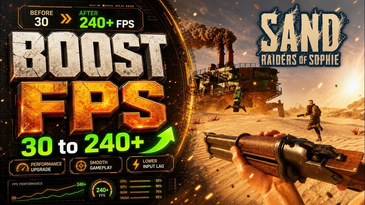 SAND Raiders of Sophie Best Settings for FPS & Performance